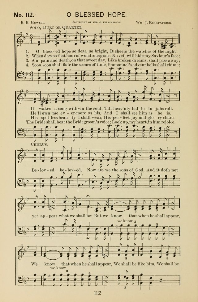 Sunday-School Praises: prepared especially for use in the Sunday-School page 117