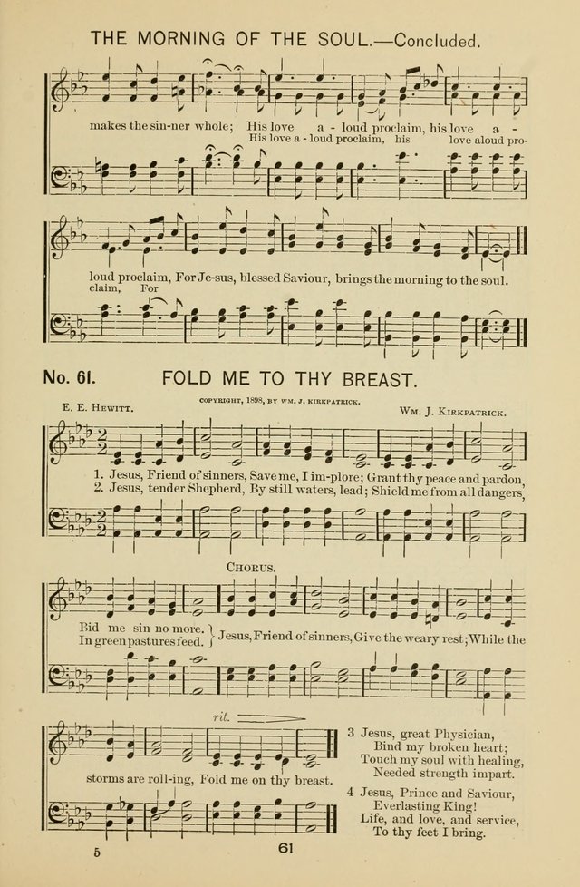 Sunday-School Praises: prepared especially for use in the Sunday-School page 66
