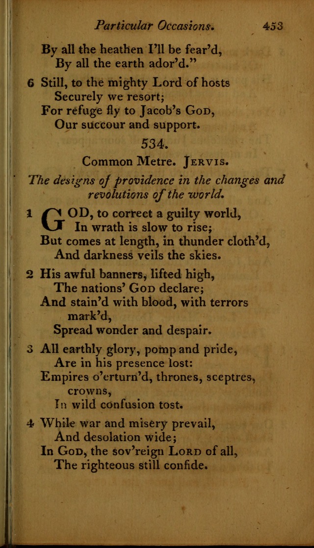 A Selection of Sacred Poetry: consisting of psalms and hymns, from Watts, Doddridge, Merrick, Scott, Cowper, Barbauld, Steele ...compiled for  the use of the Unitarian Church in Philadelphia page 453