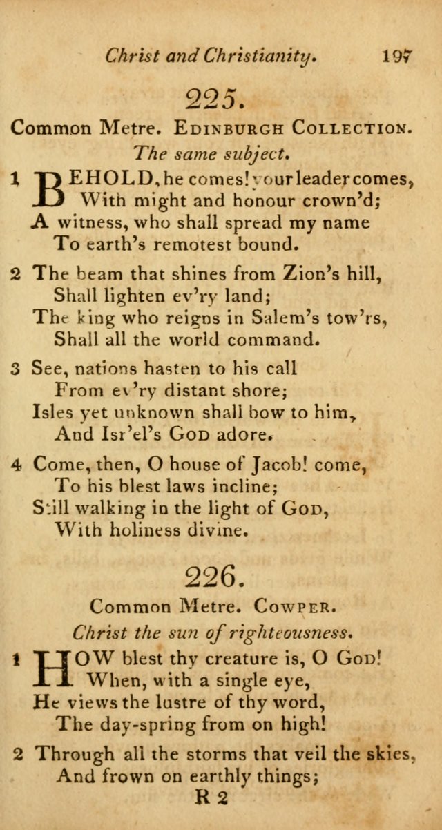 A Selection of Sacred Poetry: consisting of psalms and hymns from Watts, Doddridge, Merrick, Scott, Cowper, Barbauld, Steele, and others (2nd ed.) page 197