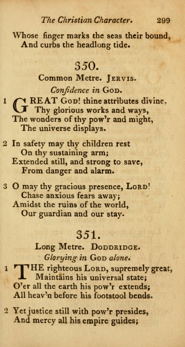 A Selection of Sacred Poetry: consisting of psalms and hymns from Watts, Doddridge, Merrick, Scott, Cowper, Barbauld, Steele, and others (2nd ed.) page 299