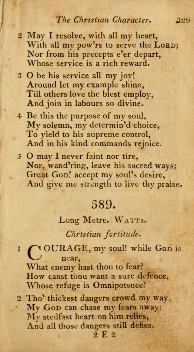 A Selection of Sacred Poetry: consisting of psalms and hymns from Watts, Doddridge, Merrick, Scott, Cowper, Barbauld, Steele, and others (2nd ed.) page 329