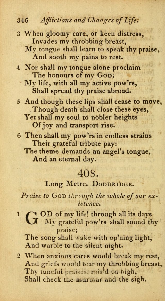 A Selection of Sacred Poetry: consisting of psalms and hymns from Watts, Doddridge, Merrick, Scott, Cowper, Barbauld, Steele, and others (2nd ed.) page 346