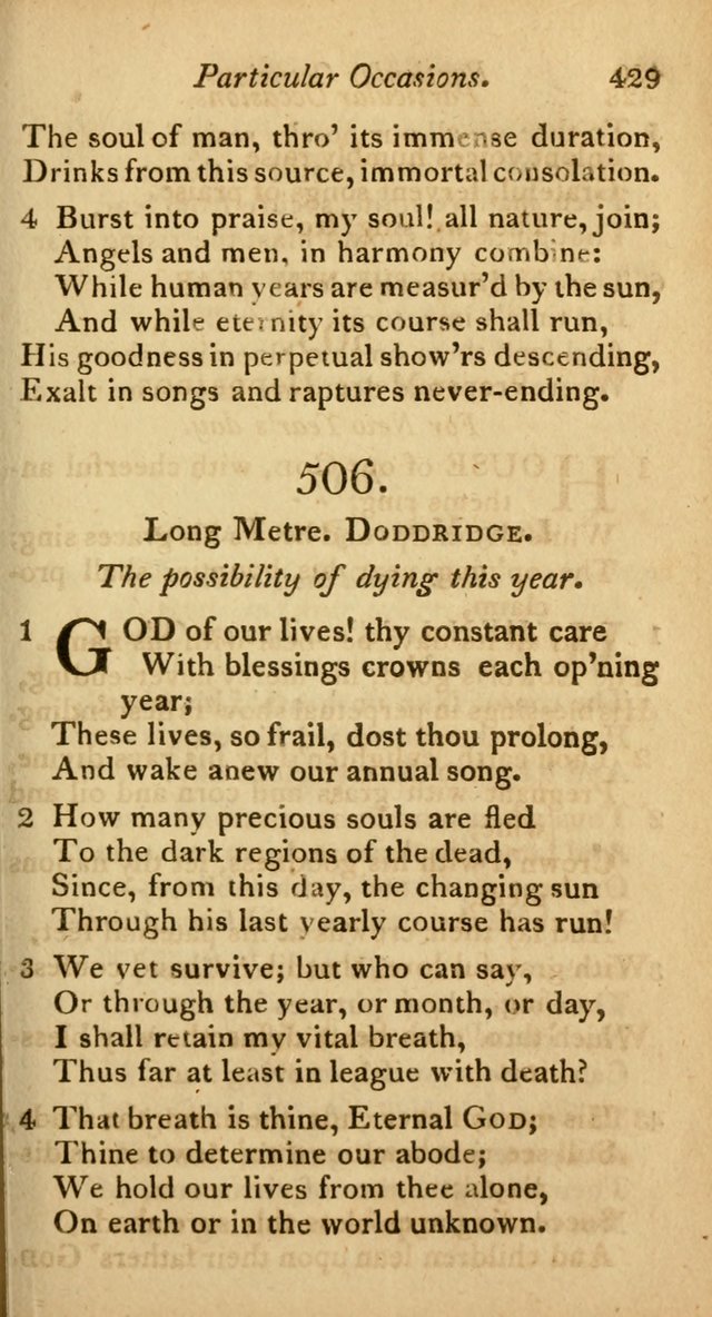 A Selection of Sacred Poetry: consisting of psalms and hymns from Watts, Doddridge, Merrick, Scott, Cowper, Barbauld, Steele, and others (2nd ed.) page 431