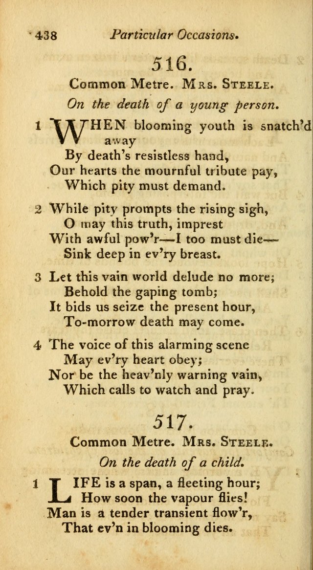 A Selection of Sacred Poetry: consisting of psalms and hymns from Watts, Doddridge, Merrick, Scott, Cowper, Barbauld, Steele, and others (2nd ed.) page 440