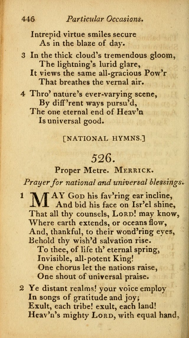 A Selection of Sacred Poetry: consisting of psalms and hymns from Watts, Doddridge, Merrick, Scott, Cowper, Barbauld, Steele, and others (2nd ed.) page 448