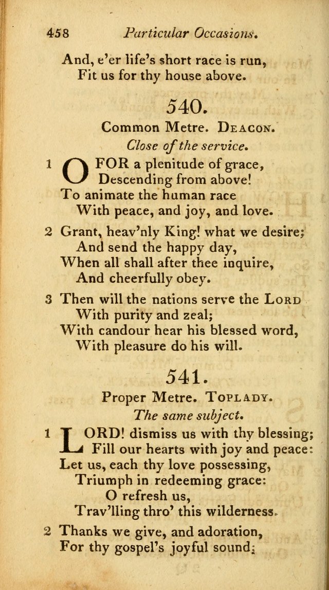A Selection of Sacred Poetry: consisting of psalms and hymns from Watts, Doddridge, Merrick, Scott, Cowper, Barbauld, Steele, and others (2nd ed.) page 460