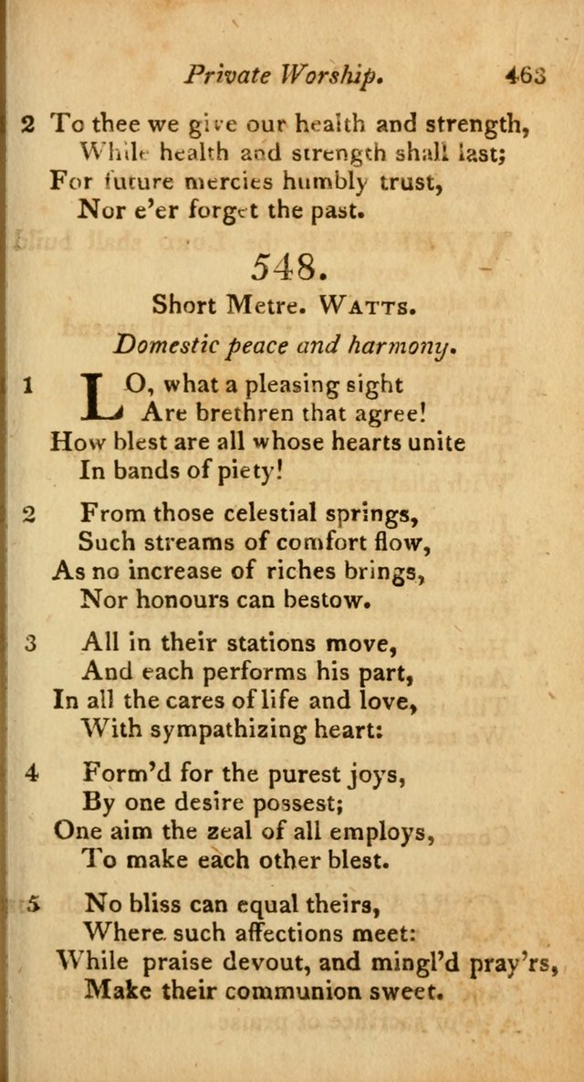 A Selection of Sacred Poetry: consisting of psalms and hymns from Watts, Doddridge, Merrick, Scott, Cowper, Barbauld, Steele, and others (2nd ed.) page 465