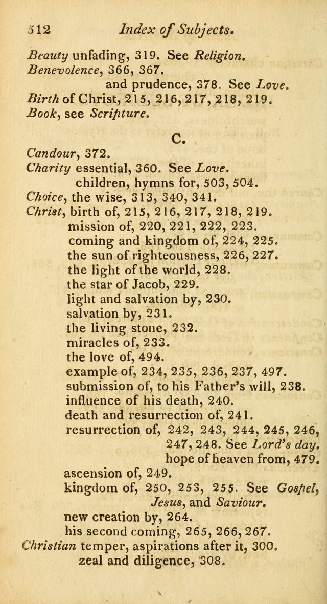 A Selection of Sacred Poetry: consisting of psalms and hymns from Watts, Doddridge, Merrick, Scott, Cowper, Barbauld, Steele, and others (2nd ed.) page 514