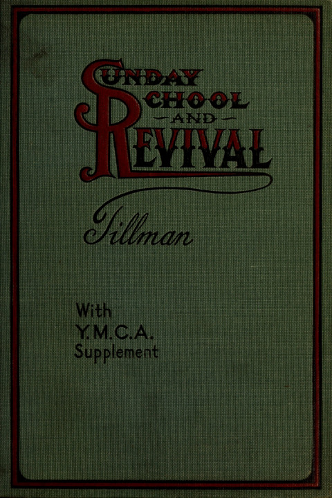 Sunday School and Revival: with Y.M.C.A. supplement page cover