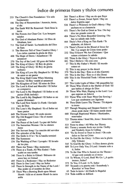 Santo, Santo, Santo: cantos para el pueblo de Dios = Holy, Holy, Holy: songs for the people of God page 1178