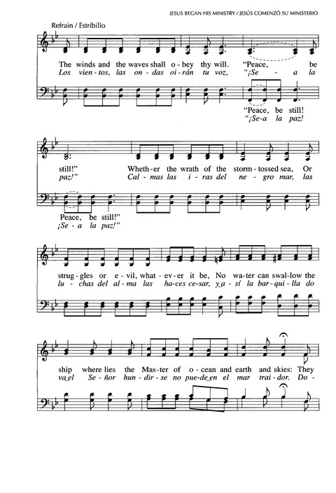 Santo, Santo, Santo: cantos para el pueblo de Dios = Holy, Holy, Holy: songs for the people of God page 197