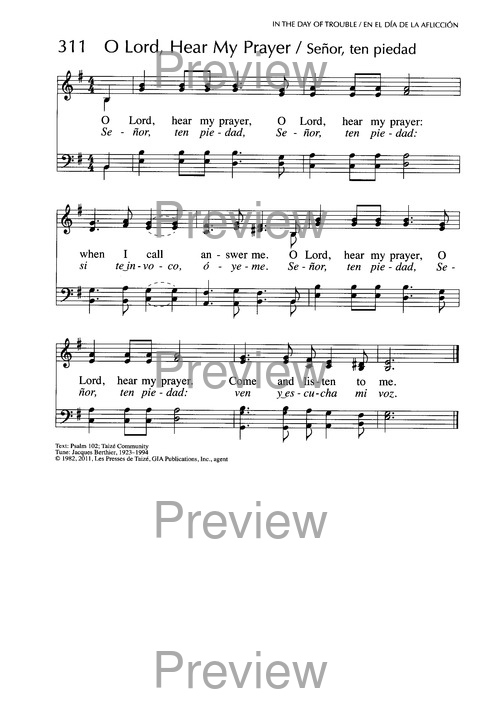 Santo, Santo, Santo: cantos para el pueblo de Dios = Holy, Holy, Holy: songs for the people of God page 488