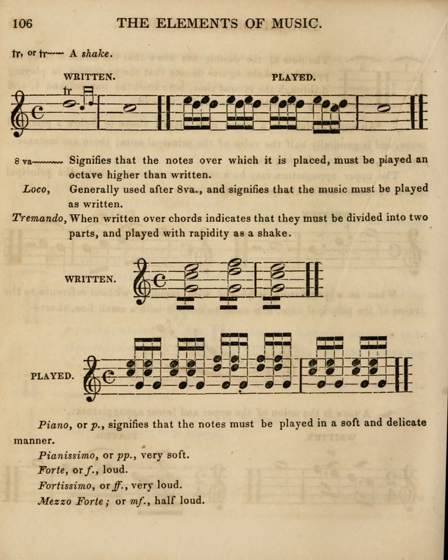 The Sunday School Singing Book: being a collection of hymns with appropriate music, designed as a guide and assistant to the devotional exercises of Sabbath schools and families...(3rd ed.) page 106