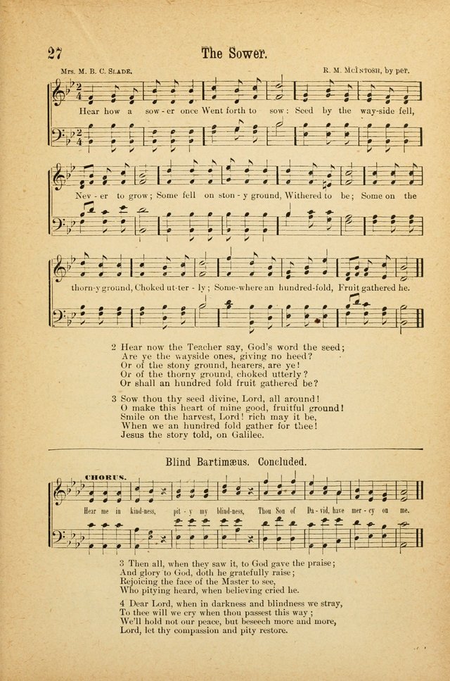 The Standard Sunday School Hymnal page 23