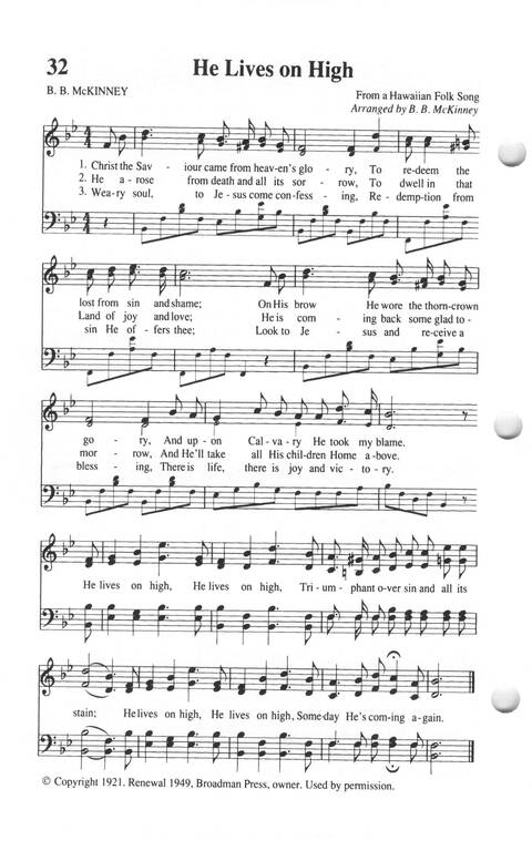 Soul-stirring Songs and Hymns (Rev. ed.) page 34