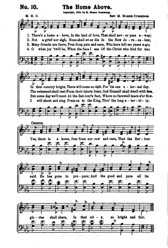 Songs of Salvation and Service. Revised page 10