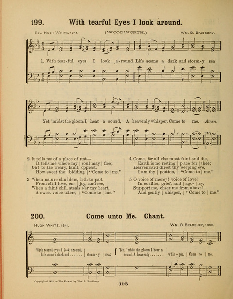 Select Songs for the Sunday School page 114