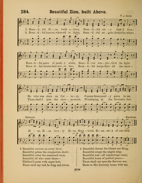 Select Songs for the Sunday School page 168