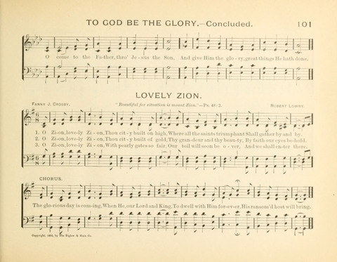 Sunny-Side Songs for Sunday Schools page 101