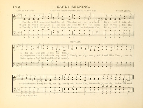 Sunny-Side Songs for Sunday Schools page 142
