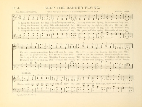Sunny-Side Songs for Sunday Schools page 154
