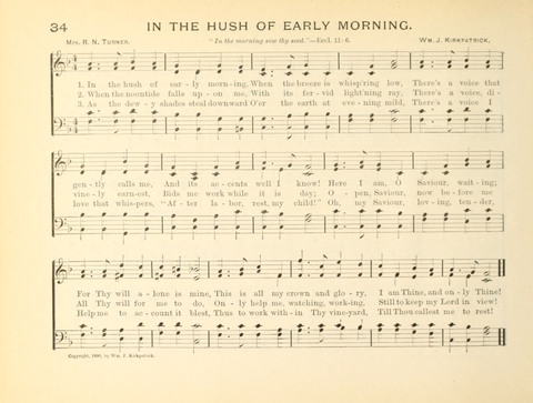 Sunny-Side Songs for Sunday Schools page 34