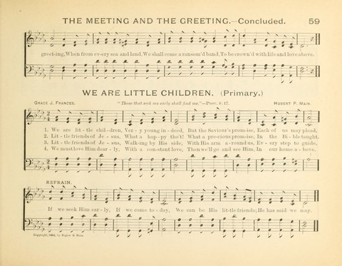 Sunny-Side Songs for Sunday Schools page 59
