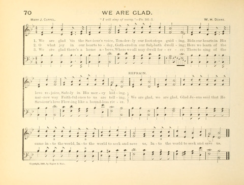Sunny-Side Songs for Sunday Schools page 70