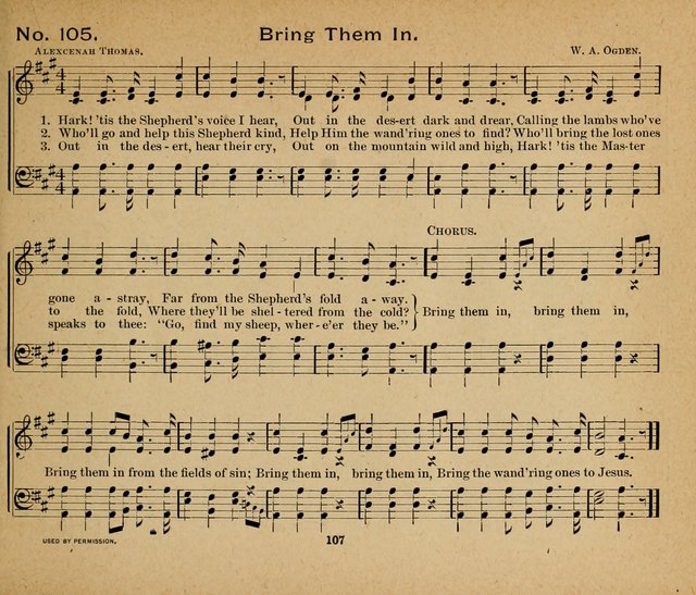 Sun-Shine Songs: for the Sunday School page 107