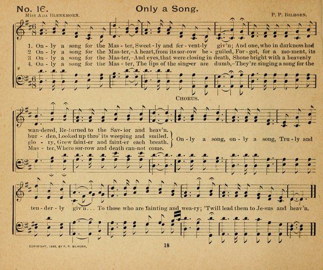 Sun-Shine Songs: for the Sunday School page 18