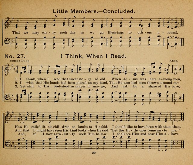 Sun-Shine Songs: for the Sunday School page 29
