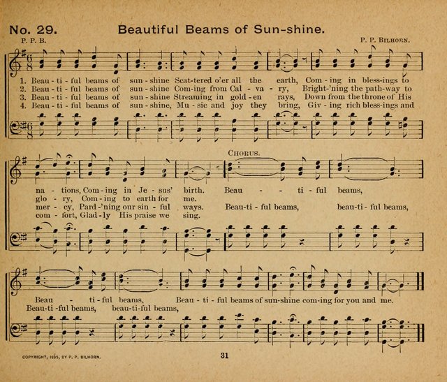 Sun-Shine Songs: for the Sunday School page 31