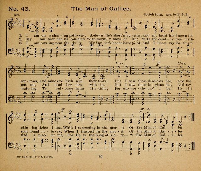 Sun-Shine Songs: for the Sunday School page 45