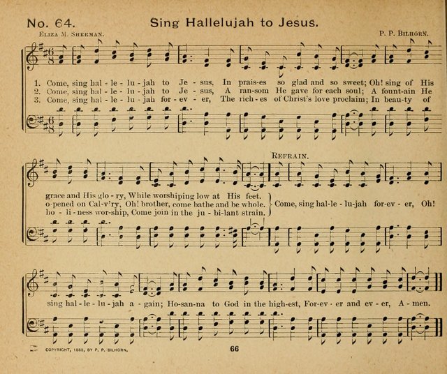 Sun-Shine Songs: for the Sunday School page 66