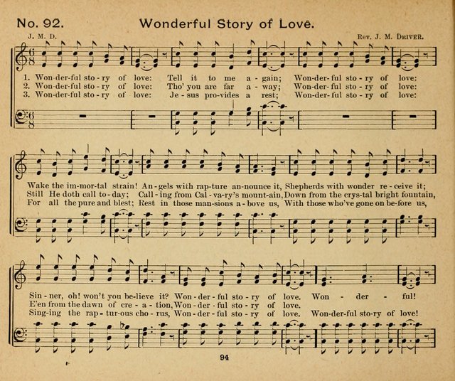 Sun-Shine Songs: for the Sunday School page 94