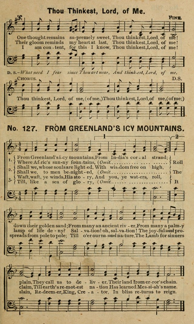 Special Songs: for Sunday schools, revival meetings, etc. page 127