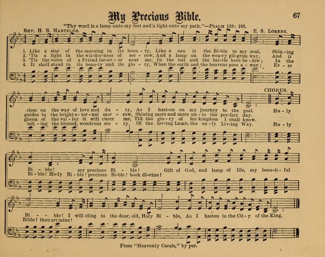 Sunday School Songs: a Treasury of Devotional Hymns and Tunes for the Sunday School page 70