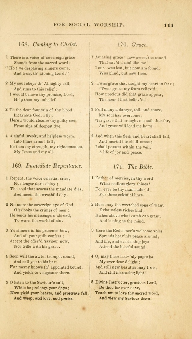 Spiritual songs for social worship: adapted to the use of families and private circles in seasons of revival, to missionary meetings, to the monthly concert, and to other occasions of special interest page 118
