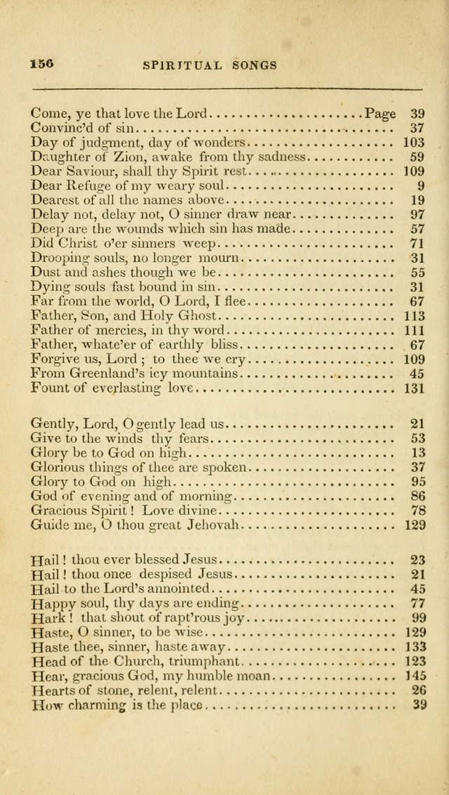 Spiritual songs for social worship: adapted to the use of families and private circles in seasons of revival, to missionary meetings, to the monthly concert, and to other occasions of special interest page 163