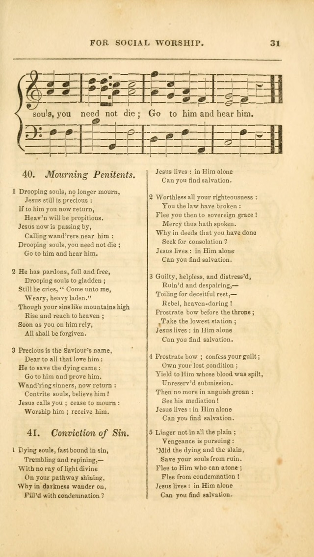 Spiritual songs for social worship: adapted to the use of families and private circles in seasons of revival, to missionary meetings, to the monthly concert, and to other occasions of special interest page 38