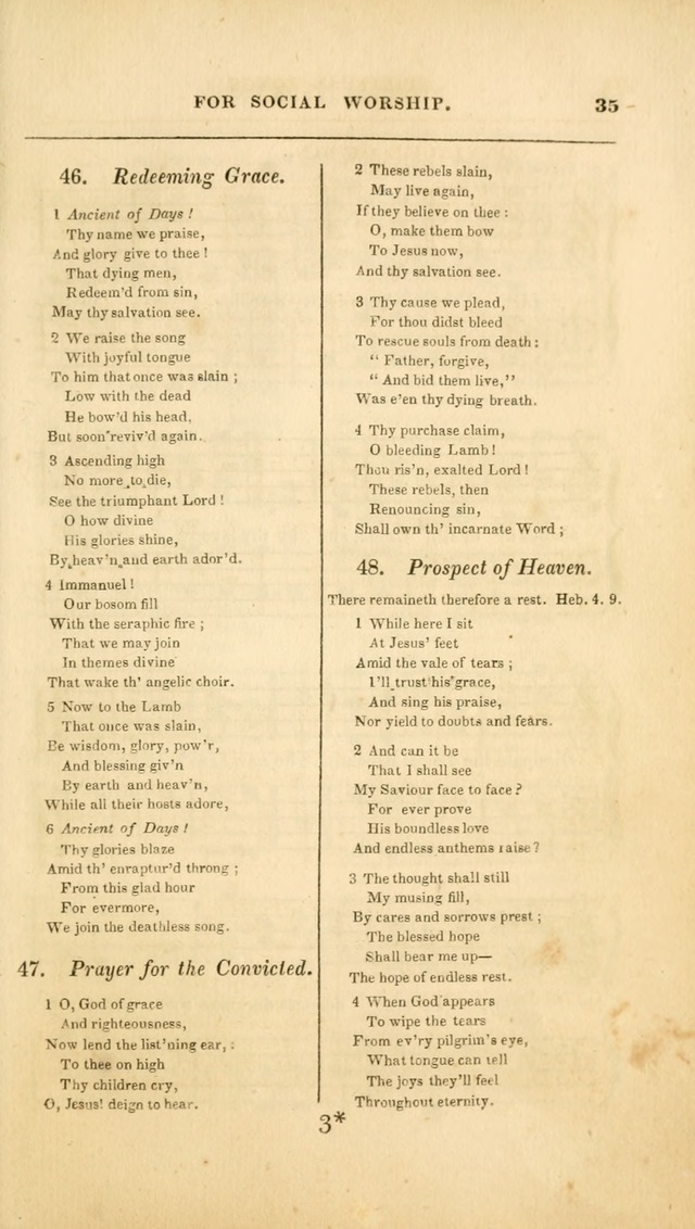 Spiritual songs for social worship: adapted to the use of families and private circles in seasons of revival, to missionary meetings, to the monthly concert, and to other occasions of special interest page 42