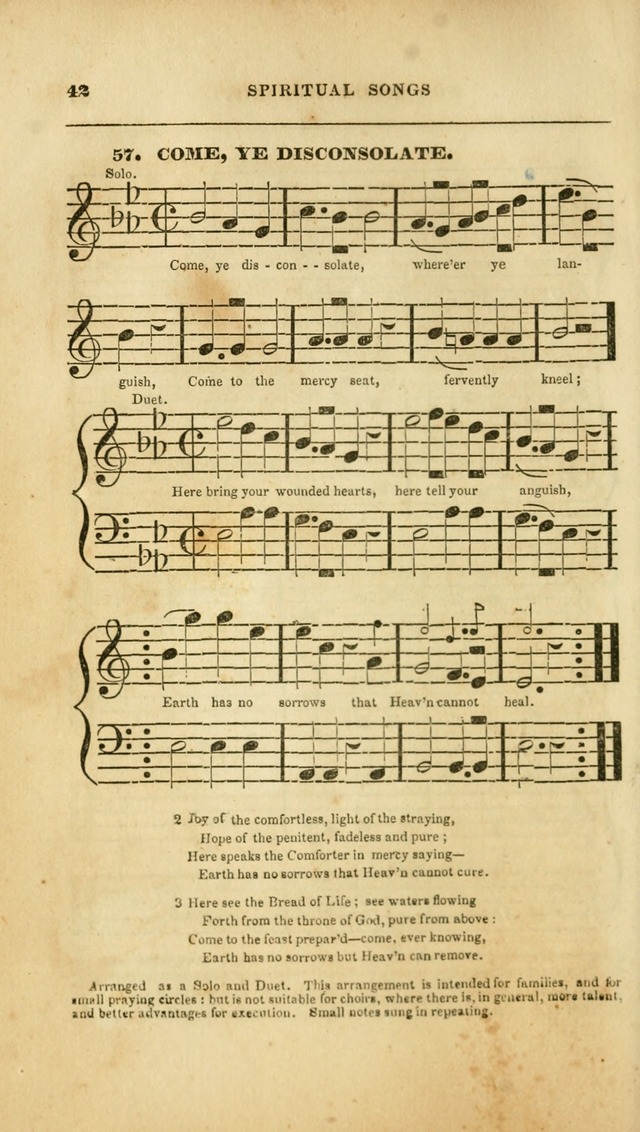 Spiritual songs for social worship: adapted to the use of families and private circles in seasons of revival, to missionary meetings, to the monthly concert, and to other occasions of special interest page 49