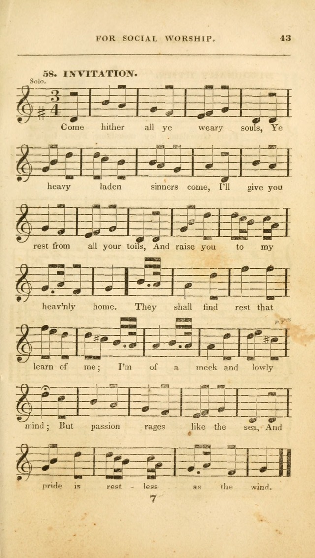 Spiritual songs for social worship: adapted to the use of families and private circles in seasons of revival, to missionary meetings, to the monthly concert, and to other occasions of special interest page 50