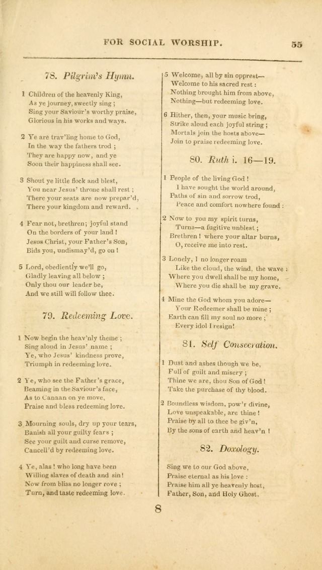 Spiritual songs for social worship: adapted to the use of families and private circles in seasons of revival, to missionary meetings, to the monthly concert, and to other occasions of special interest page 62