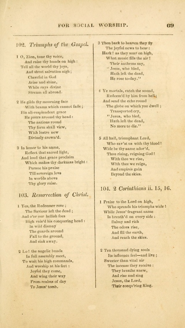 Spiritual songs for social worship: adapted to the use of families and private circles in seasons of revival, to missionary meetings, to the monthly concert, and to other occasions of special interest page 76