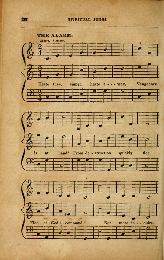 Spiritual Songs for Social Worship: adapted to the use of families and private circles in seasons of revival, to missionary meetings, to the monthly concert, and to other occasions... (3rd ed.) page 132