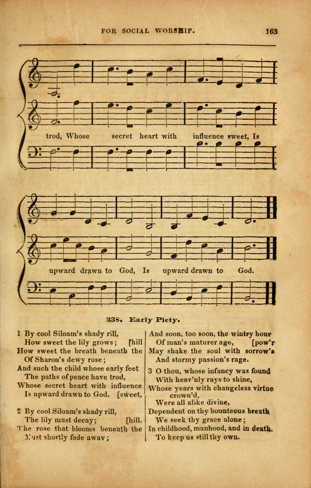 Spiritual Songs for Social Worship: adapted to the use of families and private circles in seasons of revival, to missionary meetings, to the monthly concert, and to other occasions... (3rd ed.) page 163