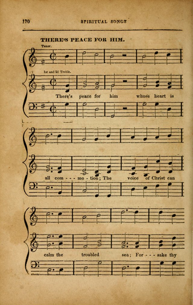 Spiritual Songs for Social Worship: adapted to the use of families and private circles in seasons of revival, to missionary meetings, to the monthly concert, and to other occasions... (3rd ed.) page 170
