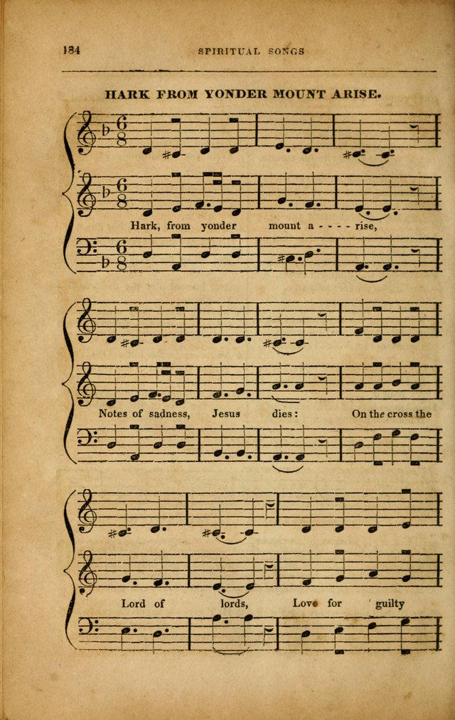Spiritual Songs for Social Worship: adapted to the use of families and private circles in seasons of revival, to missionary meetings, to the monthly concert, and to other occasions... (3rd ed.) page 184